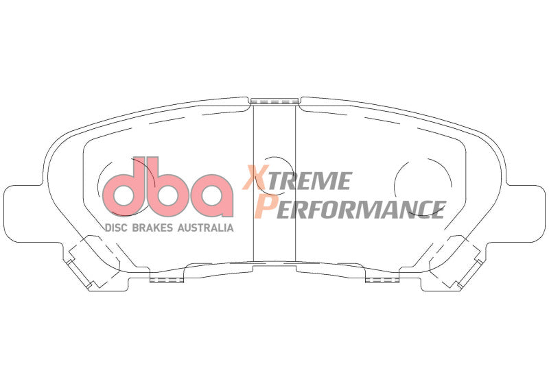 DBA 08-13 Toyota Highlander Rear XP Performance Brake Pads - DB2005XP