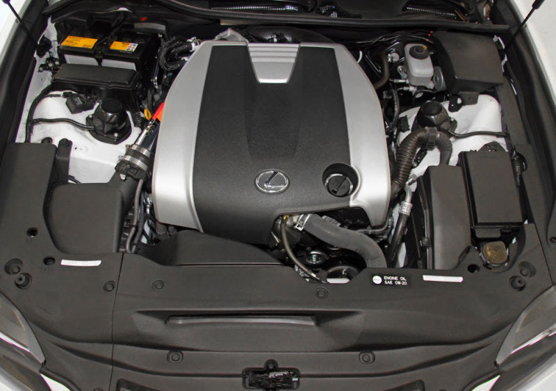 K&N 69 Series Performance Typhoon Intake Kit - Polished for 13-14 Lexus GS350 3.5L V6 - 69-8704TP