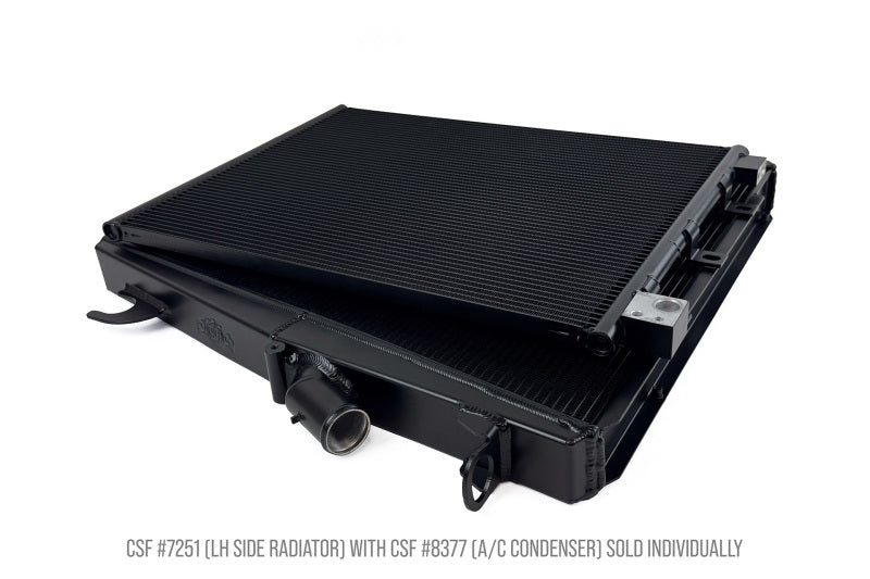 CSF 09-15 Ferrari 458 High Performance All Aluminum Radiator - Left - 7251