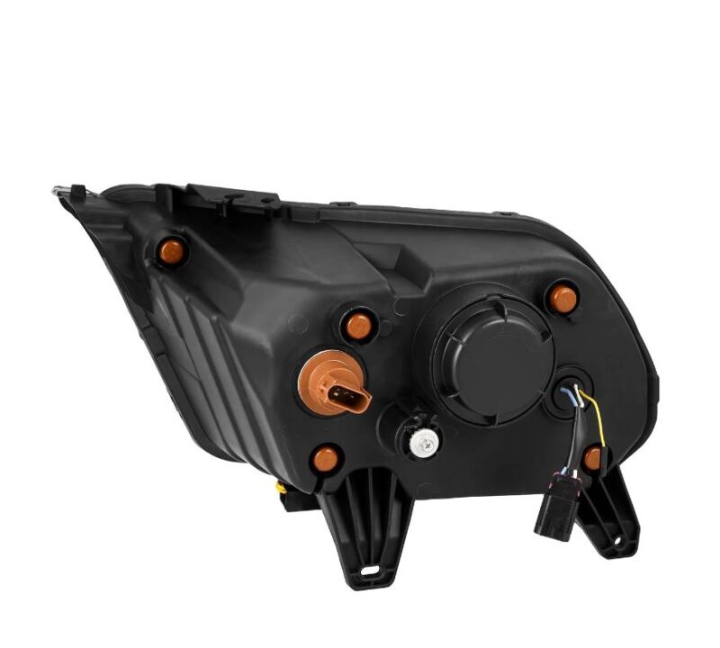 AlphaRex 10-12 Ford Mustang NOVA-Series LED Projector Headlights Blk w/Activ Light & Seq.Sig /SB DRL - 880489
