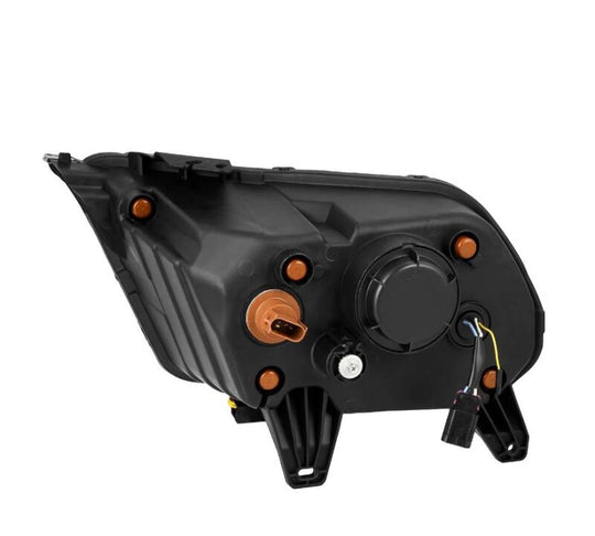 AlphaRex 10-12 Ford Mustang NOVA-Series LED Projector Headlights Blk w/Activ Light & Seq.Sig /SB DRL - 880489