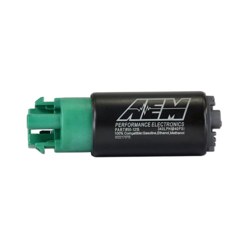 AEM 340LPH 65mm Fuel Pump Kit w/ Mounting Hooks - Ethanol Compatible - 50-1215
