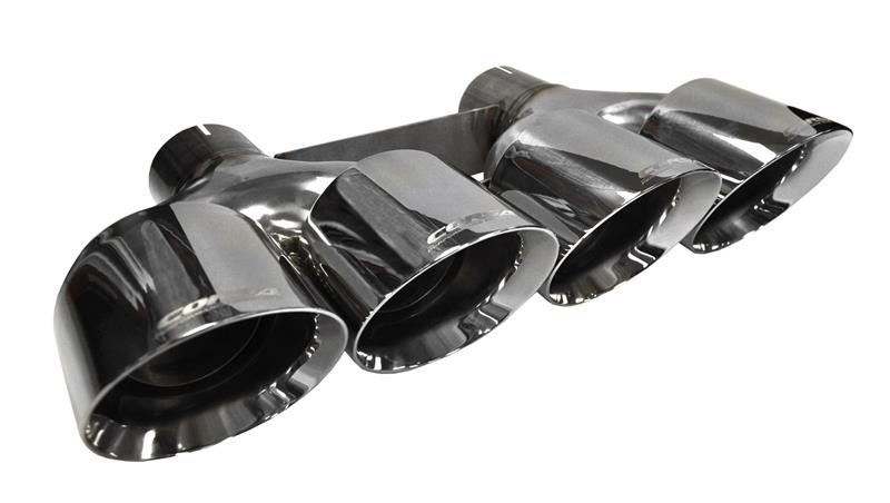 Corsa 2014-2019 Chevy Corvette C7 Stainless Steel Exhaust Tip Kit - 14062