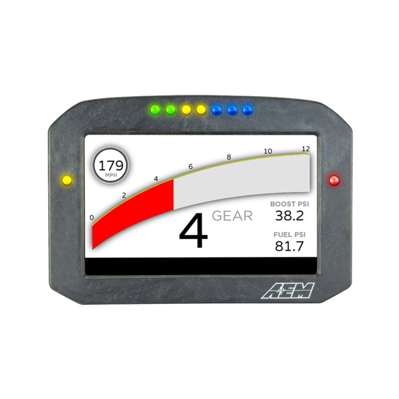 AEM CD-7 Carbon Flush Digital Dash Display - 30-5700F