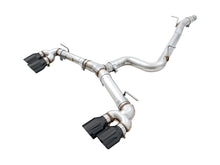 Load image into Gallery viewer, AWE Tuning MK7.5 Golf R Track Edition Exhaust w/Diamond Black Tips 102mm - 3015-43148