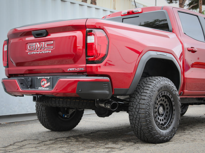 aFe 23-25 GM Colorado/Canyon L4-2.7L (t) Apollo GT Series 3in 409 SS Cat-Back Exhaust w/ Blk Tip - 49-44141-B