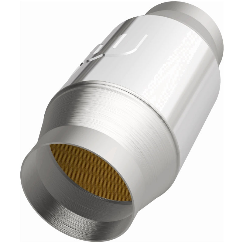 Magnaflow Premium High Flow Metallic Converter 4in OD - 3in In / 3in Out - 69009