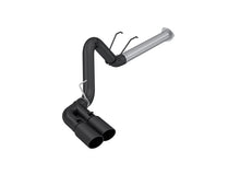 Load image into Gallery viewer, MBRP 17-24 Ford F250/350/450 6.4 L Filter Back Single Side Dual Exit Exhaust System BLK. - S6290BLK