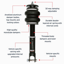 Load image into Gallery viewer, Air Lift 15-20 Acura TLX / 13-17 Honda Accord Rear Performance Air Suspension Kit