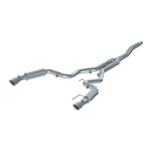 Load image into Gallery viewer, MBRP 15-18 Ford Mustang EcoBoost 2.3L T409 3in Cat Back Dual Split Rear Exit (Street Version) - S7274409