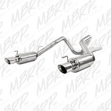 Load image into Gallery viewer, MBRP 05-09 Ford Shelby GT500 / GT Dual Split Rear Street Version 4in Tips T409 Exhaust System - S7269409