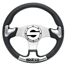 Load image into Gallery viewer, Sparco Steering Wheel P 222 Black - 015THPUNR345