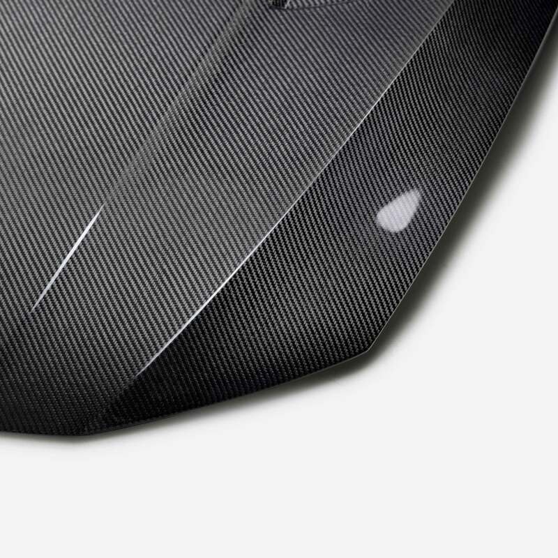 Seibon 22-23 Volkswagen Golf GTI/R TM-Style Carbon Fiber Hood - HD22VWG8-TM