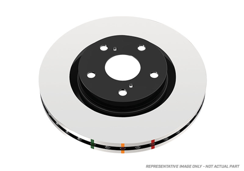 DBA 02-05 Mitsubishi Lancer OZ Rally AWD Front 4000 Series Plain Rotor - DBA4456