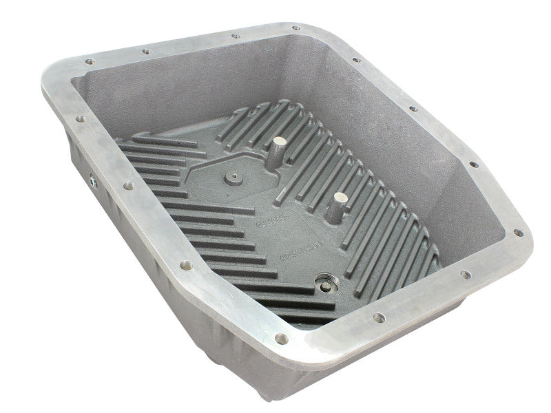aFe Transmission Pan (Raw); Ford Trucks 93-08 AODE/4R70W - 46-70220