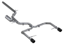Load image into Gallery viewer, MBRP 19-21 VW Jetta GLI T304 SS 3in Cat-Back Dual Split Rear Exit Exhaust - Carbon Fiber Tips - S46083CF