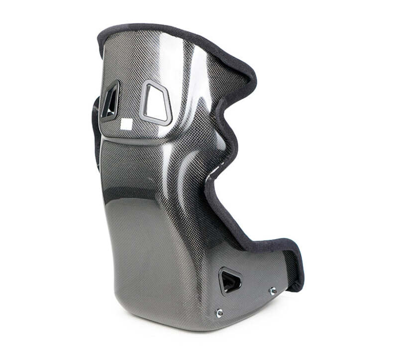 NRG FIA Competition Seat w/ Head Containment & Comp Fabric FIA Velcro Paddings - Thin Cushion (Blk) - FRP-RS700M-BK1