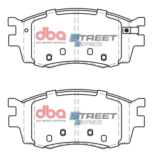 DBA 06-07 Hyundai Accent Street Series Front Brake Pads - DB1787SS
