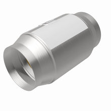 Load image into Gallery viewer, MagnaFlow Premium High Flow Metallic Converter 5in OD - 4in In / 4in Out - 69012