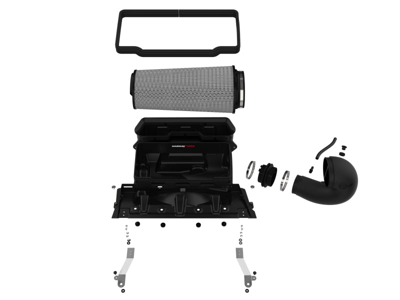 aFe 21-23 RAM 1500 TRX V8-6.2L SC Magnum FORCE Stage2 Cold Air Intake System w/Pro DRY S - 54-13072D