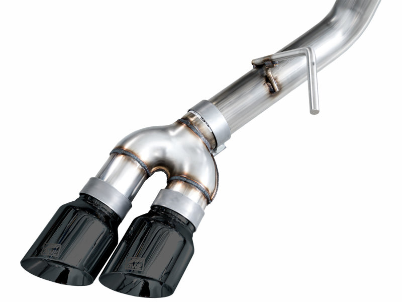 AWE Tuning 2021+ GMC Tahoe/Yukon 5.3L 0FG Side Exit Catback Exhaust - Diamond Black Tips - 3015-33007