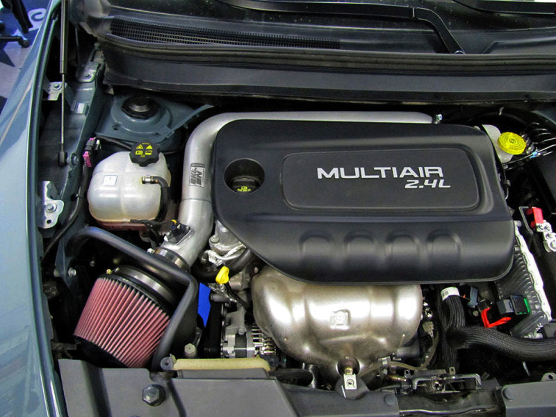 K&N 14-15 Jeep Cherokee 2.4L L4 High Flow Performance Intake Kit - 77-1570KS
