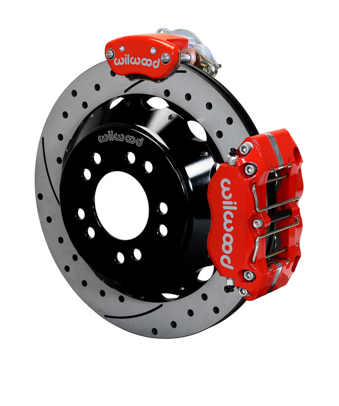 Wilwood kit rear FFR DPR/MC4 IRS 8.8 t-bird 12.88X.81 W/LINES SRP red - 140-14090-DR