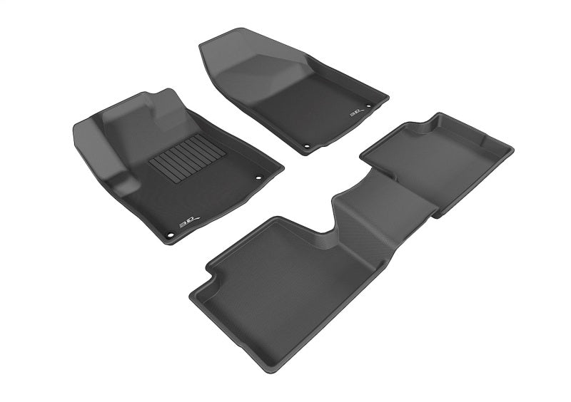 3D MAXpider 14-15 Jeep Cherokee Kagu Black Full Set - L1JP01001509