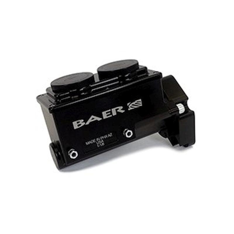 Baer Brakes SN95 1-1/8in Bore Remaster Hydroboost Left Port Master Cylinder - Black - 6801328LP