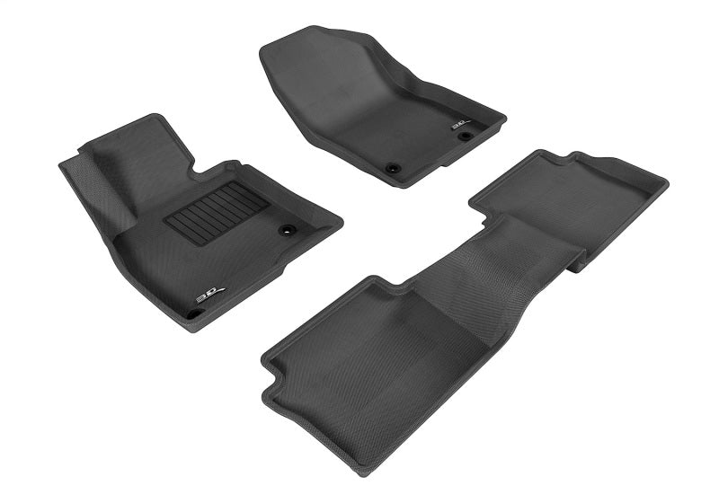 3D MAXpider 14-18 Mazda 3 Kagu Black Full Set - L1MZ04301509