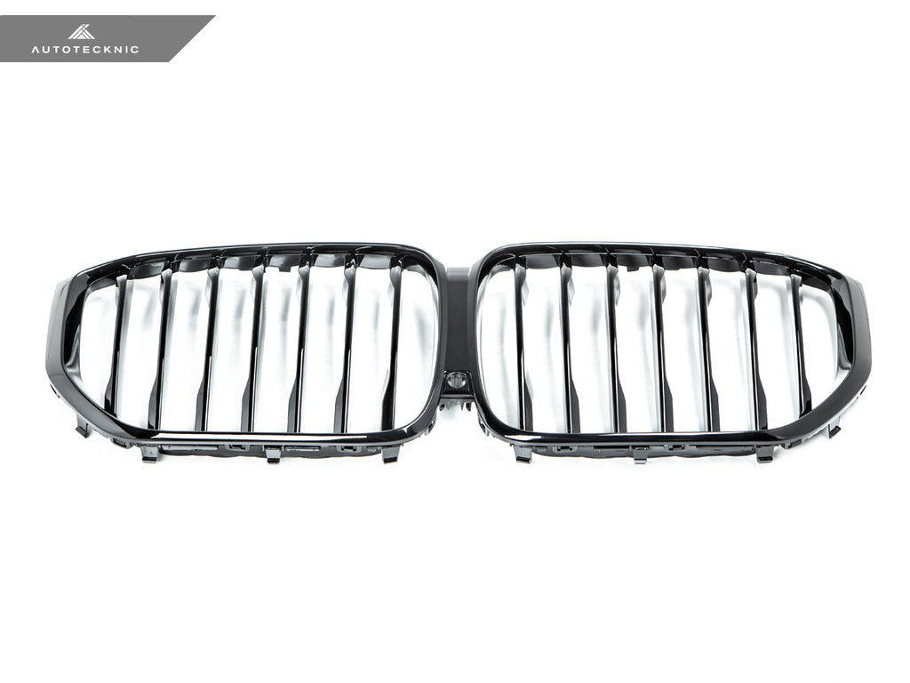 AutoTecknic Gloss Black Front Grille - BMW G05 X5 Pre-LCI