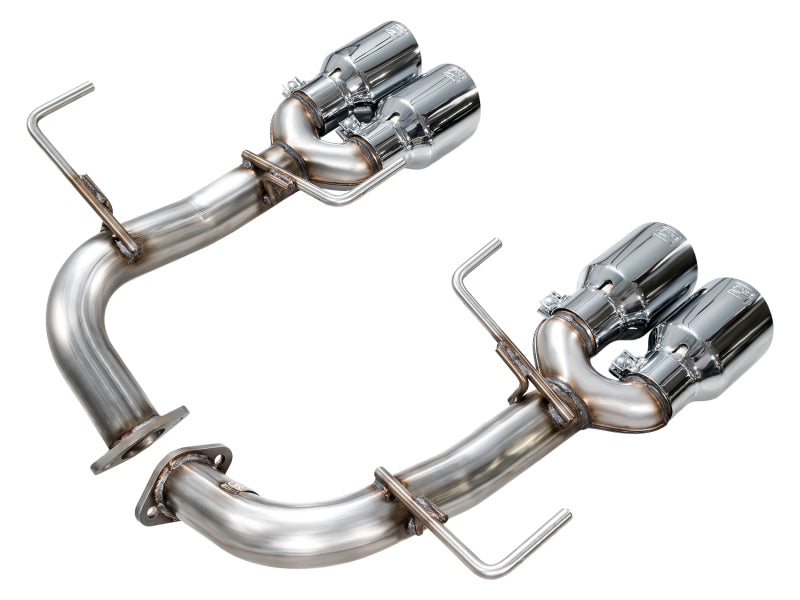 AWE Tuning 22-25 Subaru VB WRX Track Edition Axle-Back Exhaust - Chrome Silver Tips - 3020-42424