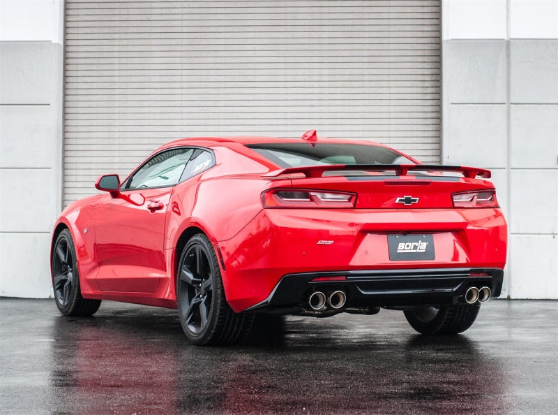 Borla Chevy 16-17 Camaro 6.2L ATAK Catback w/ Dual Tips (NPP) Dual Split Rear Exit - 140688