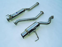 Load image into Gallery viewer, Invidia 02+ Honda Civic Si 3 Door (101mm tip) Cat- Back Exhaust - HS02HC3GTP