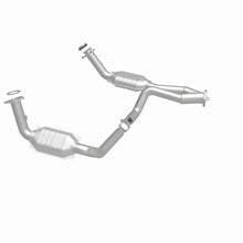 Load image into Gallery viewer, MagnaFlow Conv DF 02-06 Cadillac Escalade / 02-06 Chevy Avalanche 5.3L Dual Conv Y-Pipe Assembly 2WD - 93419
