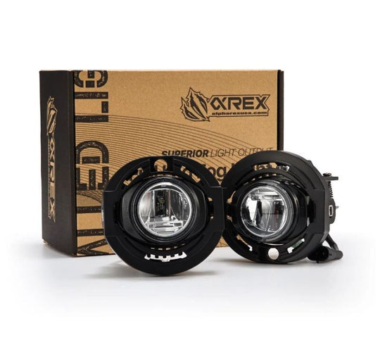 AlphaRex 15-23 Dodge Charger (Excludes SRT) DoubleTap Dual Color LED Projector Fog Lights - 210006