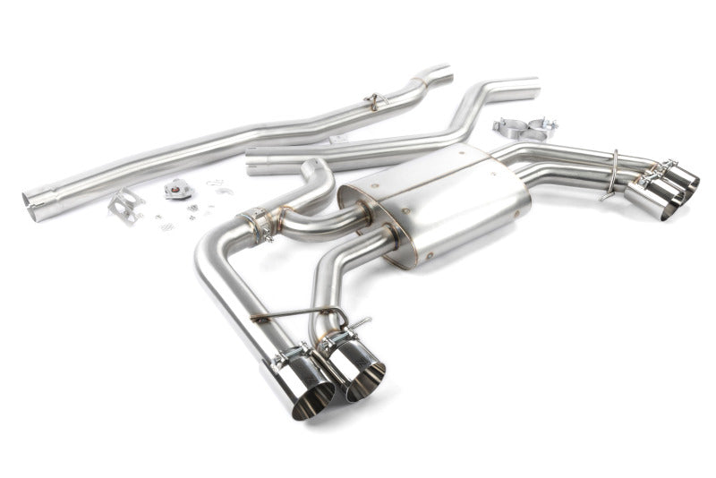 Dinan 18-25 BMW X3 M40i/X4 M40i (G01/G02) Valved Catback Exhaust System - Polished Tips - D660-0099