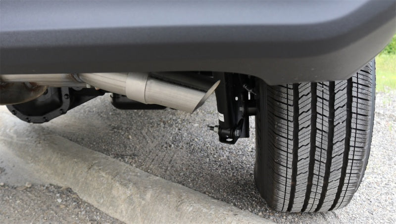Corsa 2018-2025 Jeep Wrangler JL 2.5in Dual Rear Turn Down Exit Sport Axle-Back Exhaust - 21013