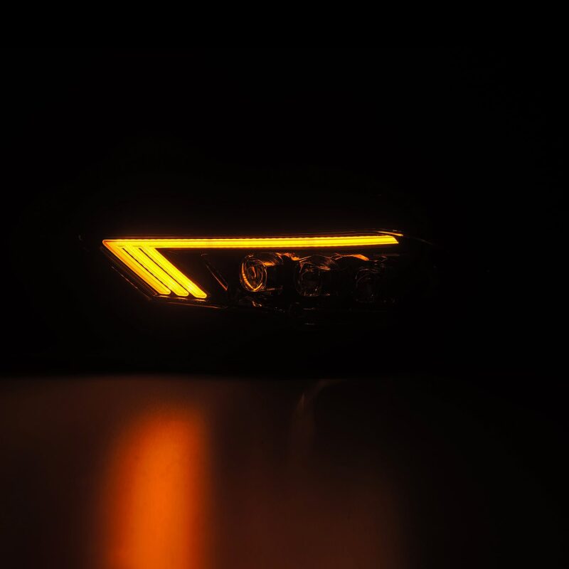 AlphaRex 18-22 Ford Mustang NOVA-Series LED Projector Headlights Alpha-Black - 880257