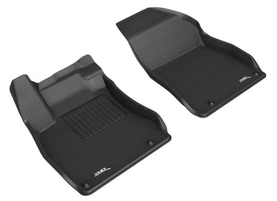 3D MAXpider 20-21 Nissan Sentra Kagu 1st Row Floormat - Black - L1NS12911509