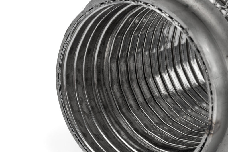 APR T304 Stainless Steel Premium Braided Interlocking Flex Section - 63.5mm (2.5in) - EXH0224