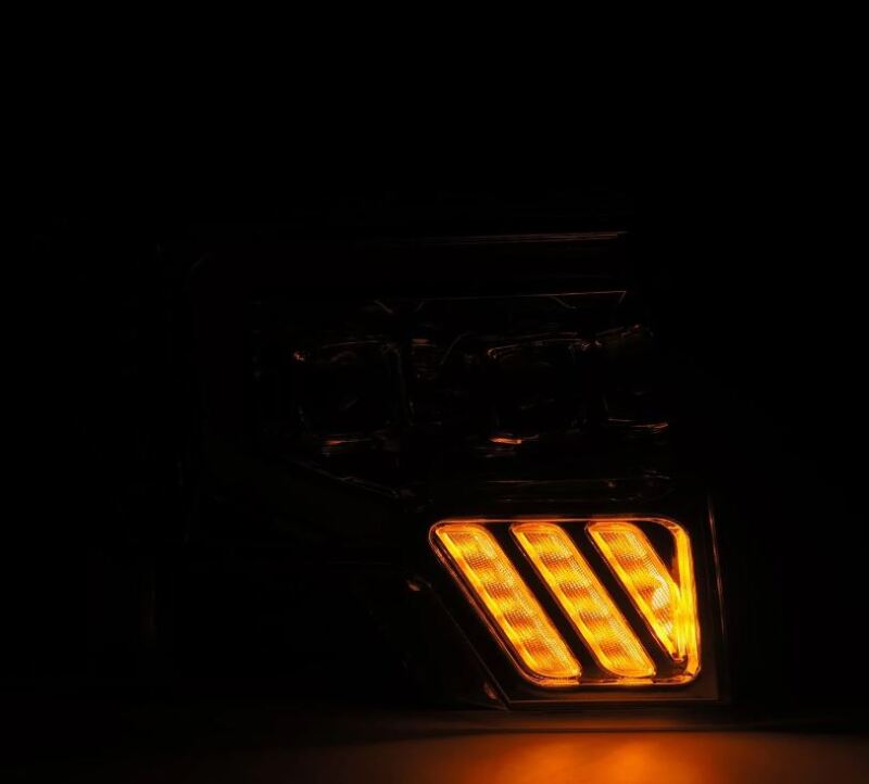 AlphaRex 09-14 Ford F-150 PRO-Series Projector Headlights Plank Style Chrm w/Activ Light/Seq Signal - 880482