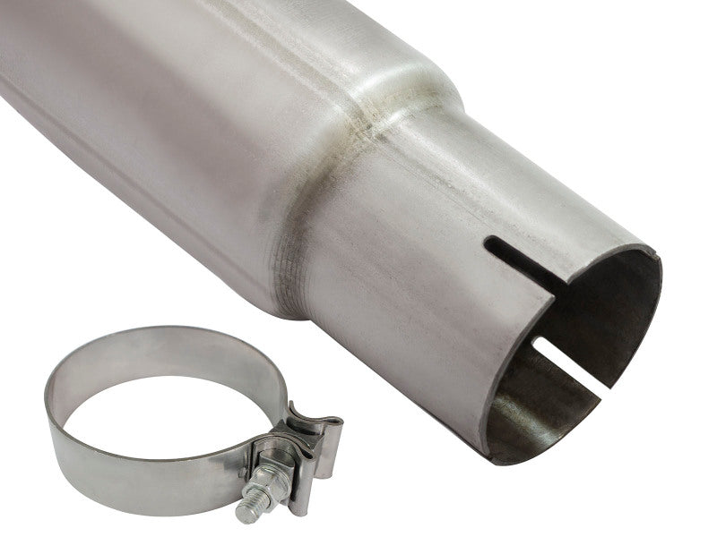 aFe LARGE BORE HD 3.5in DPF-Back Alum Exhaust w/Polished Tip 2016 GM Colorado/Canyon 2.8L (td) - 49-04064-P
