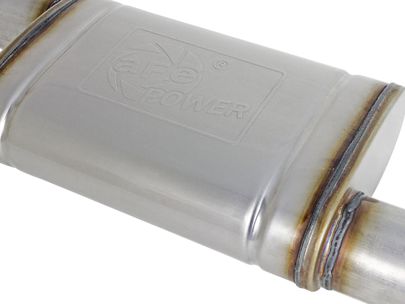 aFe Takeda Exhaust Cat-Back 19-20 Hyundai Veloster N 304SS Polished Dual Tips Exhaust - 49-37010-P