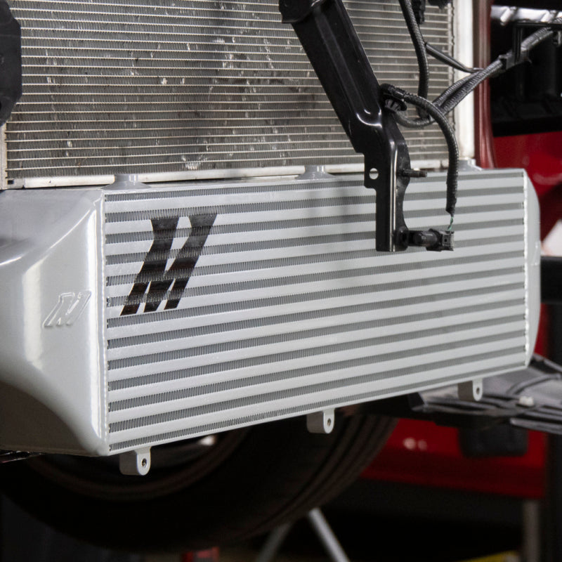 Mishimoto 2023+ Toyota GR Corolla Intercooler & Pipe Kit - Silver Cooler - Black Pipes - MMINT-GRC-23KSLBK