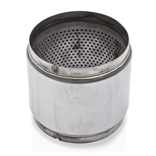 Stainless Works 4in OD 4.75in Body 5in Length Race Muffler - RM40