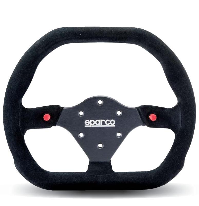 Sparco Steering Wheel 310X260 Suede Black - 015P310F2SN