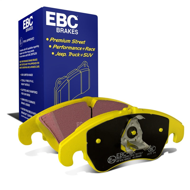 EBC 09-11 Audi A4 2.0 Turbo Yellowstuff Front Brake Pads - DP41986R