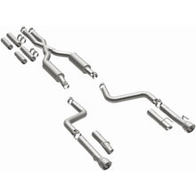 Load image into Gallery viewer, MagnaFlow 2017+ Dodge Charger 409 SS Polished 3in Quad Tips Cat-Back Exhaust - 19371