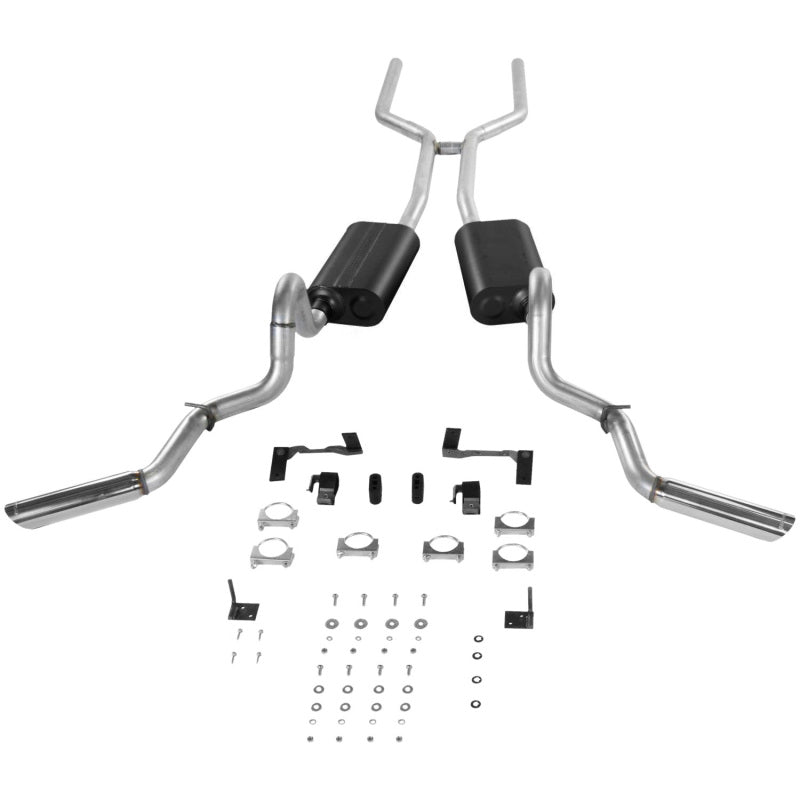 Flowmaster 64-72 Chevrolet El Camino American Thunder Crossmember-Back Exhaust System - 17120